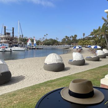 Bahia Resort Hotel - Bayside view from patio - San Diego, CA