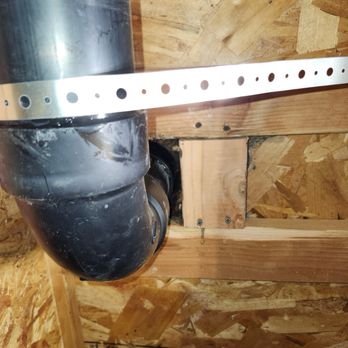 Castillo Plumbing - New supporting braces. - Plumbing Near Me
