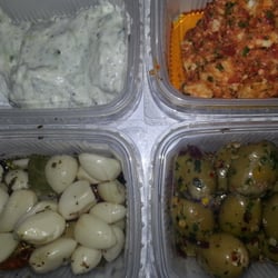 Die Gourmet-Insel - Frischkäse, Fetakäse, Knoblauch, Oliven