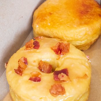 Bake Shack - maple bacon & creme brulee donut - Breakfast & Brunch Near Me - Dania Beach, Florida Bake Shack - maple bacon & creme brulee donut - Breakfast & Brunch Near Me - Dania Beach, Florida