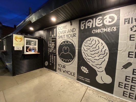 Pizza Fried Chicken Ice Cream by null