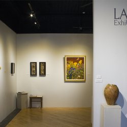 Eastend Studio & Gallery - Eastend's Larson Exhibition Room during the exhibit "Plight of the Pollinators."