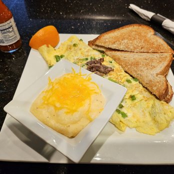 Keke's Breakfast Cafe - Cheesesteak omelet. - Breakfast & Brunch Near Me - Lutz, Florida Keke's Breakfast Cafe - Cheesesteak omelet. - Breakfast & Brunch Near Me - Lutz, Florida