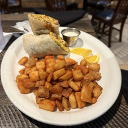 California breakfast burrito
