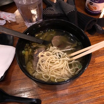 Bao Bao House - A true favorite. Beef and pickled cabbage noodle soup! - Chinese Near Me - Eugene, Oregon Bao Bao House - A true favorite. Beef and pickled cabbage noodle soup! - Chinese Near Me - Eugene, Oregon