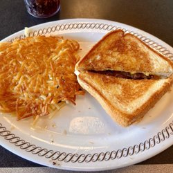 Waffle House - Texas Patty Melt & Hashbrowns