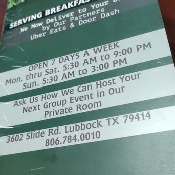 Red Zone Cafe - Menu - American Near Me - Lubbock, Texas