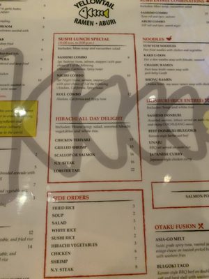 Menu photo 8 Yellowtail Ramen & Aburi Clarksville, TN