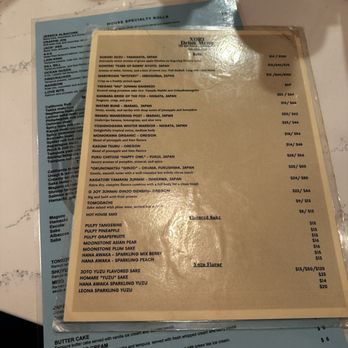 Nori Sushi Grill & Sake Bar - Menu - Sushi Bars Near Me - Arcata, California