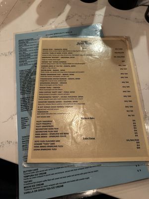 Menu photo 1 Nori Sushi Grill & Sake Bar Arcata, CA