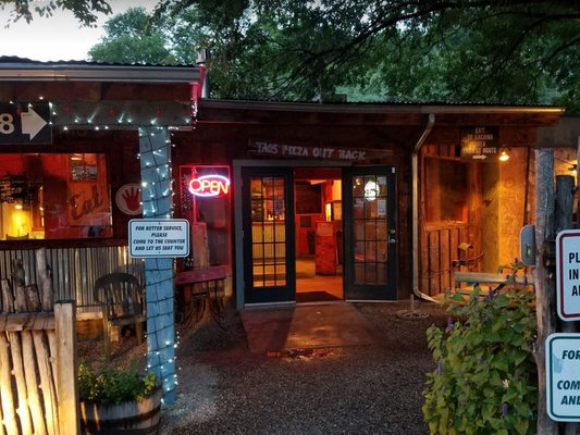 Taos Pizza Out Back by null