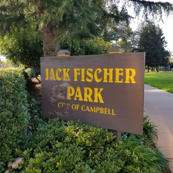 Jack Fischer Park - Park Sign - Parks Near Me - Campbell, California Jack Fischer Park - Park Sign - Parks Near Me - Campbell, California