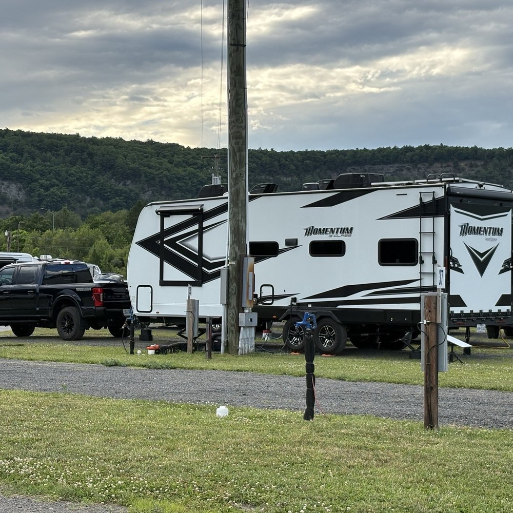 Tri-State RV Park - Full hookup pull through site 38 - RV Parks Near Me - Matamoras, Pennsylvania Tri-State RV Park - Full hookup pull through site 38 - RV Parks Near Me - Matamoras, Pennsylvania