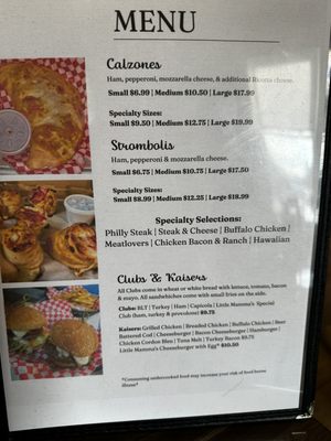 Menu photo 3 Little Mammas Bellefonte, PA Menu photo 3 Little Mammas Bellefonte, PA