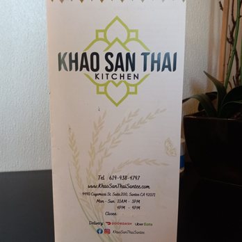 Khao San Thai Kitchen - Thai Near Me - Santee, California