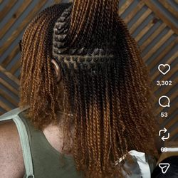 Ola Beautiful African Hair Braiding - Requested style