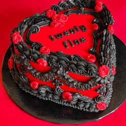 Custom Gothic Romance Cake