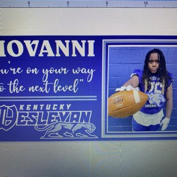 Big Daddy Stickers - This is the one that he did for my son for his signing day for college - Signmaking Near Me - Lexington, Kentucky Big Daddy Stickers - This is the one that he did for my son for his signing day for college - Signmaking Near Me - Lexington, Kentucky