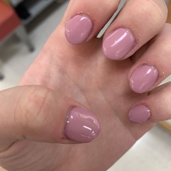 Posh Spa and Lounge - Gel manicure (peep the index finger) - Massage Near Me - Columbus, Georgia Posh Spa and Lounge - Gel manicure (peep the index finger) - Massage Near Me - Columbus, Georgia