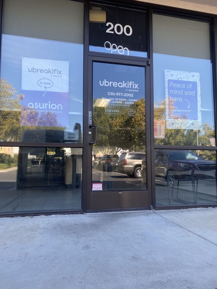 UBREAKIFIX BY ASURION 1050 Tharp Rd, Yuba City, California Electronics Repair Phone Number