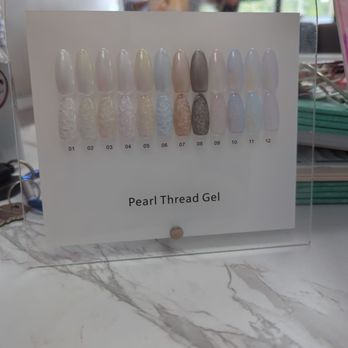 Venus Nails - Pearl thread gel - Nail Salons Near Me - Greenville, North Carolina Venus Nails - Pearl thread gel - Nail Salons Near Me - Greenville, North Carolina