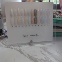 Pearl thread gel