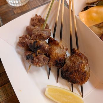Tessier Winery - yakitorials pop-up: hatsu (heart) & boneless teba (wings) - Wine Tasting Room Near Me - Berkeley, California Tessier Winery - yakitorials pop-up: hatsu (heart) & boneless teba (wings) - Wine Tasting Room Near Me - Berkeley, California