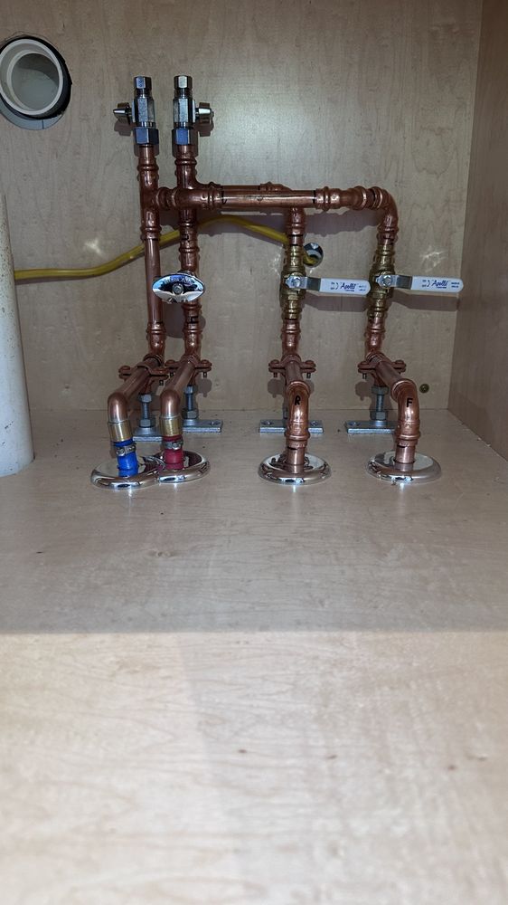 Slide of Emersons plumbing