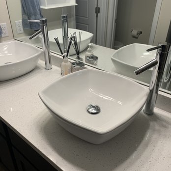 Blue Label Granite - Quartz and vessel bowls - Kitchen & Bath Near Me - Buda, Texas