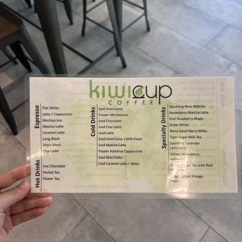 Kiwi Cup - Coffee Menu - Bubble Tea Near Me - New Port Richey, Florida
