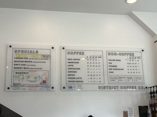 Menu photo 1 District Coffee Salt Lake City, UT
