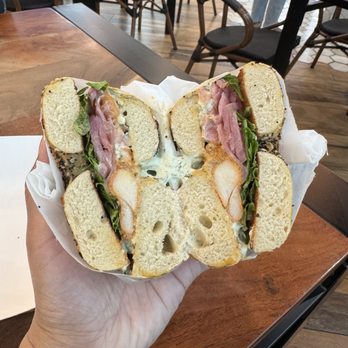 Bagel Brigade - Chicken Tikka Stack - Gelato Near Me - Lewisville, Texas