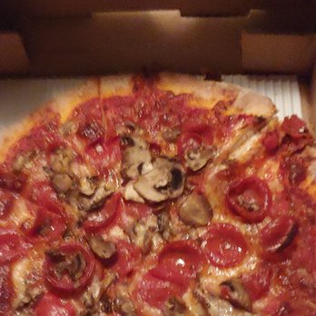 Miami's Best Pizza - Pepperoniand mushroom! Soooo good... - Pizza Near Me - Coral Gables, Florida