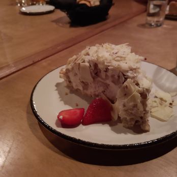 Soby's - White chocolate banana cream pie - New American Near Me - Greenville, South Carolina Soby's - White chocolate banana cream pie - New American Near Me - Greenville, South Carolina