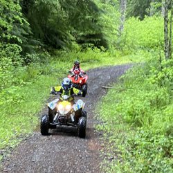 Mt Hood ATV Rentals - On the trails with Mt. Hood ATV rentals, thanks guys.