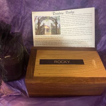 Angel Wings Mobile Cremation for Pets - My cats cremation box - Pet Cremation Services Near Me - Galt, California