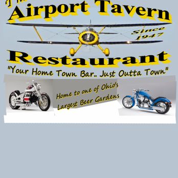 The Airport Tavern - a motorcycle and a plane - Bars Near Me - Lore City, Ohio The Airport Tavern - a motorcycle and a plane - Bars Near Me - Lore City, Ohio