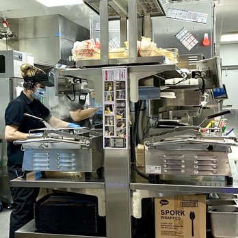 Taco Bell - Interior Kitchen Area - Fast Food Near Me - Menifee, California Taco Bell - Interior Kitchen Area - Fast Food Near Me - Menifee, California