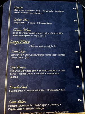 Menu photo 4 Thirst Trap Kirkland, WA