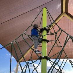 Webberville Park - Rope tower