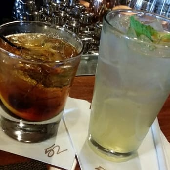 Seasons 52 - Dranks...lol. (New Old Fashioned & Ginger Agave Soda) - New American Near Me - Jacksonville, Florida Seasons 52 - Dranks...lol. (New Old Fashioned & Ginger Agave Soda) - New American Near Me - Jacksonville, Florida