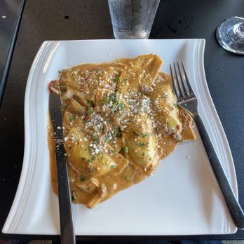 Gusto Italiano - Mushroom Ravioli added spice for heat - Southern Near Me - Modesto, California Gusto Italiano - Mushroom Ravioli added spice for heat - Southern Near Me - Modesto, California