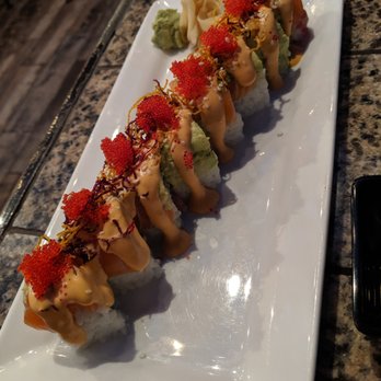 Three's Bar & Grill - Gluten free sunset roll - Asian Fusion Near Me - Kihei, Hawaii Three's Bar & Grill - Gluten free sunset roll - Asian Fusion Near Me - Kihei, Hawaii