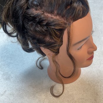 Salon Success Academy - Braided updo - Cosmetology Schools Near Me - Corona, California
