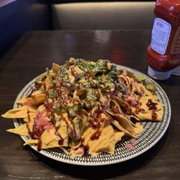Ahi tuna poke nachos Ahi tuna poke nachos