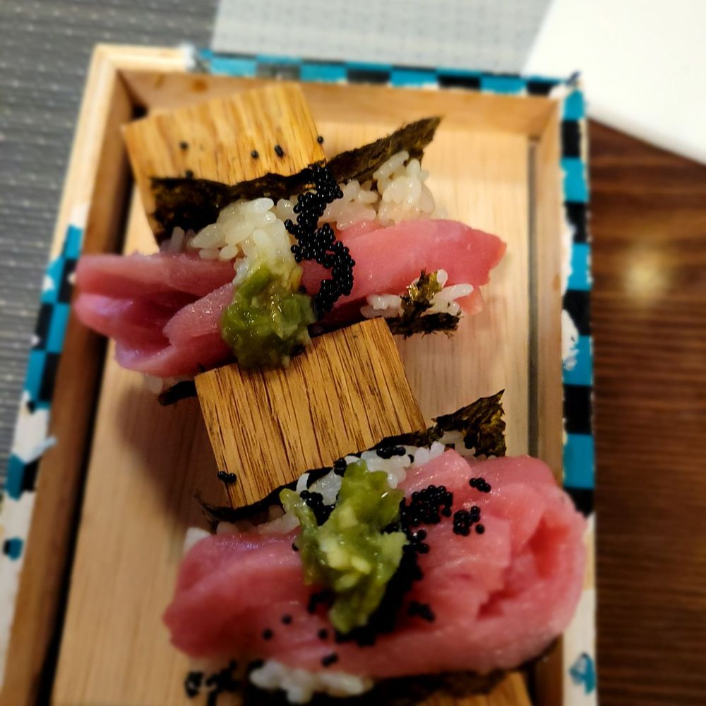 Kinben Sushi - Toro caviar taco - Japanese Near Me - Plainview, New York Kinben Sushi - Toro caviar taco - Japanese Near Me - Plainview, New York