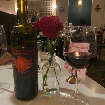 Isabel's Amor - Arizona Stronghold wine and a rose - Mexican Near Me - Gilbert, Arizona Isabel's Amor - Arizona Stronghold wine and a rose - Mexican Near Me - Gilbert, Arizona