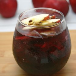 Mojito Cafe - Home Made red sangria.
with a fresh ingredients.