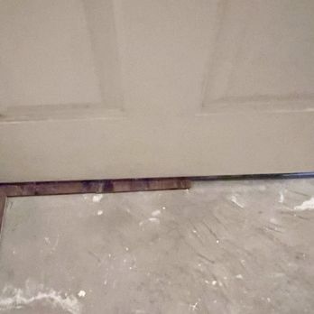 AK Steamway - Flooring cut horribly along door and no transition - Carpet Cleaning Near Me - Anchorage, Alaska