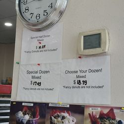 Granny's Donuts - Donut box pricing as of 2025